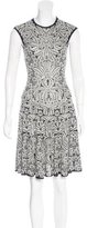 Thumbnail for your product : Alexander McQueen Knit Floral Dress