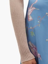 Thumbnail for your product : Altuzarra Bryan Roll-neck Rib-knitted Sweater - Light Pink