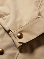 Thumbnail for your product : Burberry Leather Trim Bomber Jacket