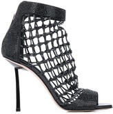 Thumbnail for your product : Le Silla Knot-Detail Caged Sandals
