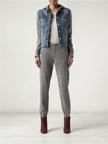Thumbnail for your product : Rag and Bone 3856 Rag & Bone Hooded Jean Jacket