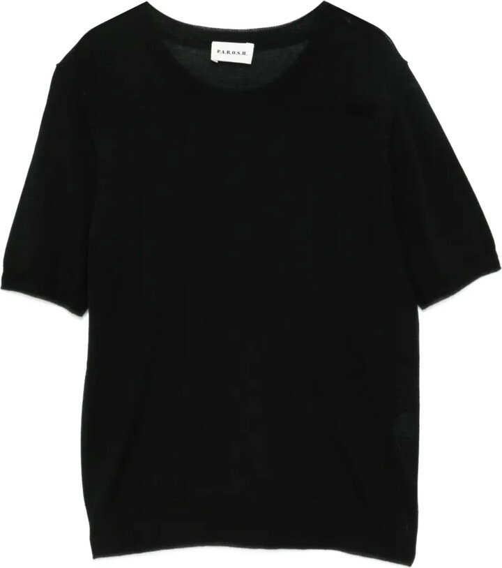 P.A.R.O.S.H. Short-Sleeve Round-Neck T-Shirt