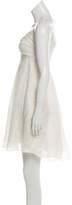 Thumbnail for your product : Milly Racerback Mini Dress White Racerback Mini Dress