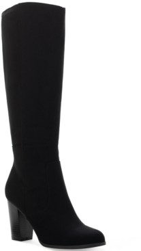 macys womens black dress boots