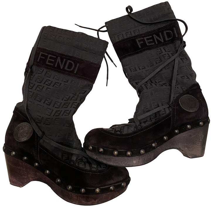 fendi fur boots