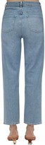 Thumbnail for your product : J Brand Jules High Straight Stretch Denim Jeans