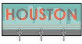 Thumbnail for your product : Green Leaf Art 'Houston Skyline' Decorative Wall Hooks