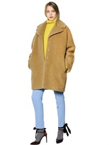 Thumbnail for your product : Rochas Plush Wool Blend Coat