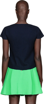 Thumbnail for your product : Roksanda Navy Crepe Mortimer T-Shirt