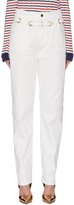 Thumbnail for your product : Philosophy di Lorenzo Serafini Belted cotton jeans