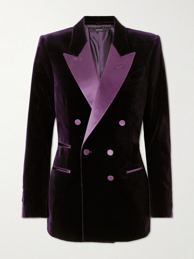 Purple Velvet Longline Velvet Blazer Boden Longline Blazer Best Sale