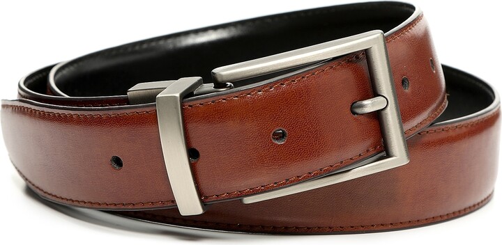 Vince Camuto Reversible Belt | Men's | Cognac | Size 40 | Belts