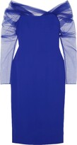 Thumbnail for your product : Cushnie Midi Dress Bright Blue