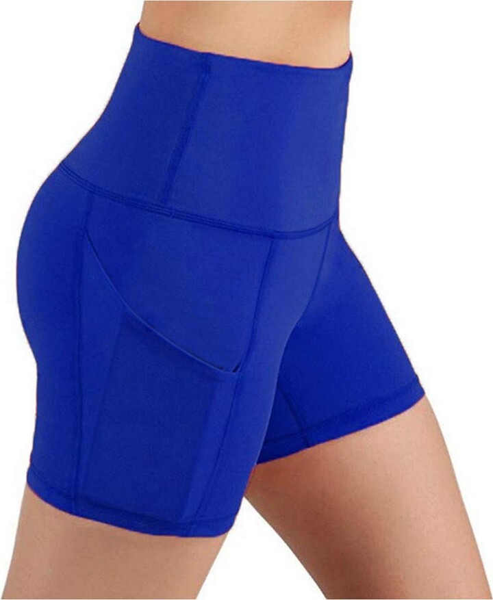 Workout Shorts for Women with Pockets Zcuhen Yoga Shorts 2 Pack Biker Shorts for Women High Waisted Legging Shorts Compression Running Shorts Tummy Control Athletic Shorts 