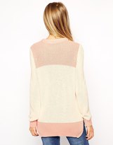 Thumbnail for your product : ASOS Jumper In Colour Block