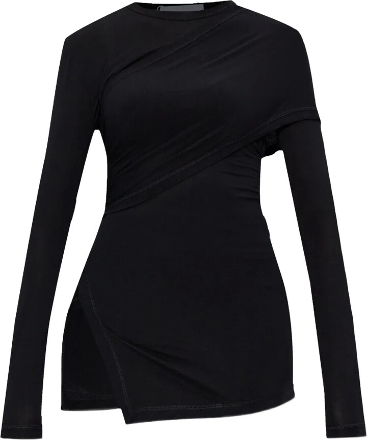 Helmut Lang Asymmetric Blouse