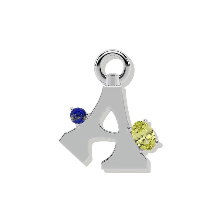 Oni Fine Jewelry Silver Amare Letter Charm