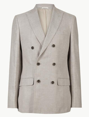 Marks and Spencer Tailored Fit Linen Miracle Jacket