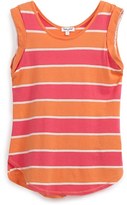 Thumbnail for your product : Splendid Classic Stripe Shirttail Top (Big Girls)