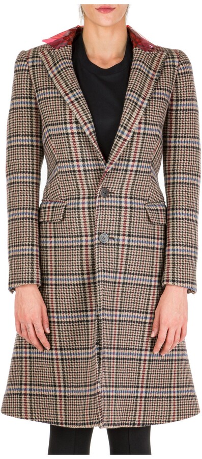 matalan check coat