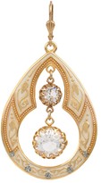 Thumbnail for your product : La Vie Parisienne Enamel Crystal Dangle Earrings