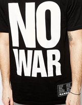 Thumbnail for your product : Hamnett Slogan T-Shirt 'No War'
