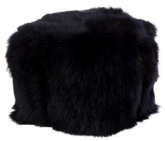 Adrienne Landau Dyed Fur Hat