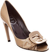Thumbnail for your product : Roger Vivier Patent Peep-Toe Pump