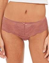 Thumbnail for your product : Topshop Deep Lace Brazilian Panties