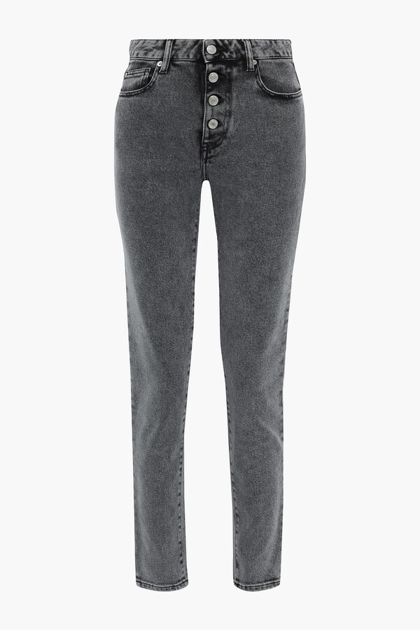 IRO Denim Gaety Jeans in Faded_black Womens Jeans IRO Jeans Grey 