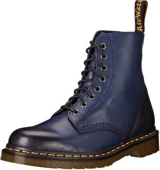 Dr. Martens Unisex Pascal 8-Eye Boot Navy Antique Temperley Size 9 M