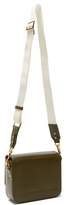 Thumbnail for your product : Sophie Hulme Quick Small Leather Cross Body Bag - Womens - Khaki Multi