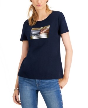 macy's tommy hilfiger tops