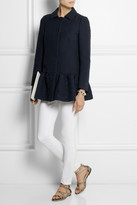 Thumbnail for your product : RED Valentino Cotton-blend jacquard coat