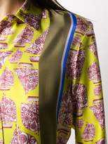 Thumbnail for your product : Odeeh Sailboat Print Maxi Shirt Dress