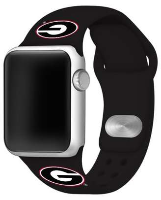 Affinity Bands Georgia Bulldogs 38mm Black Sport Band Compatible with Apple Watch - BAND ONLY (38mm Black)