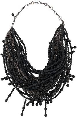 Gianfranco Ferré Pre-Owned 2000s Beaded Chain Necklace