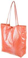 Thumbnail for your product : Carlos Falchi Metallic Tote Bag