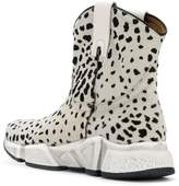 Thumbnail for your product : Texas Robot animal print ankle boots