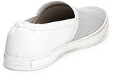 Thumbnail for your product : Kenneth Cole Brand Power Perforated Leather Slip-On, White