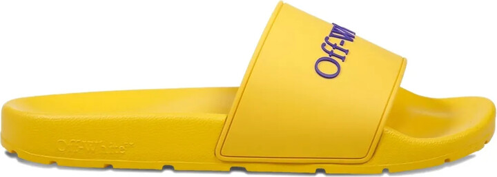 Off-White Logo-Embellished Slides