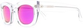 Thumbnail for your product : Cutler & Gross Mirrored Square Frame Sunglasses