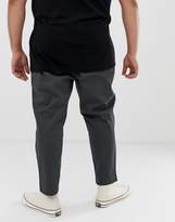 Thumbnail for your product : ONLY & SONS PLUS Cropped Chinos-Grey