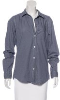 Thumbnail for your product : Frank And Eileen Printed Collared Top