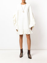 Thumbnail for your product : MSGM ruffle shift dress