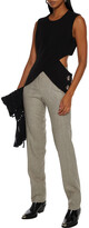 Thumbnail for your product : Etro Mélange wool-blend straight-leg pants
