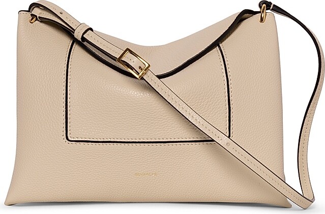Wandler Women's Penelope Slouch Leather Shoulder Bag - Beige Crust
