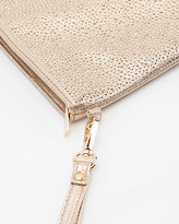 Thumbnail for your product : Le Château Jewel Embellished Faux Leather Pouch