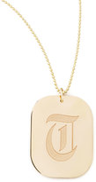 Thumbnail for your product : Chicco Zoe Rounded Rectangle Initial Pendant Necklace