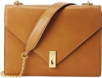 Buy Polo Ralph Lauren Women Maroon Polo ID Envelope Chain Bag Online -  751364